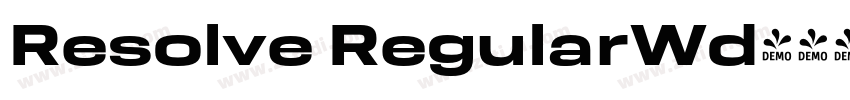 Resolve RegularWd◆字体转换 Resolve RegularWd◆字体转换
